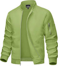 MAGCOMSEN Men's Bomber Jacket Lightweight Windbreaker (Style XCBV)