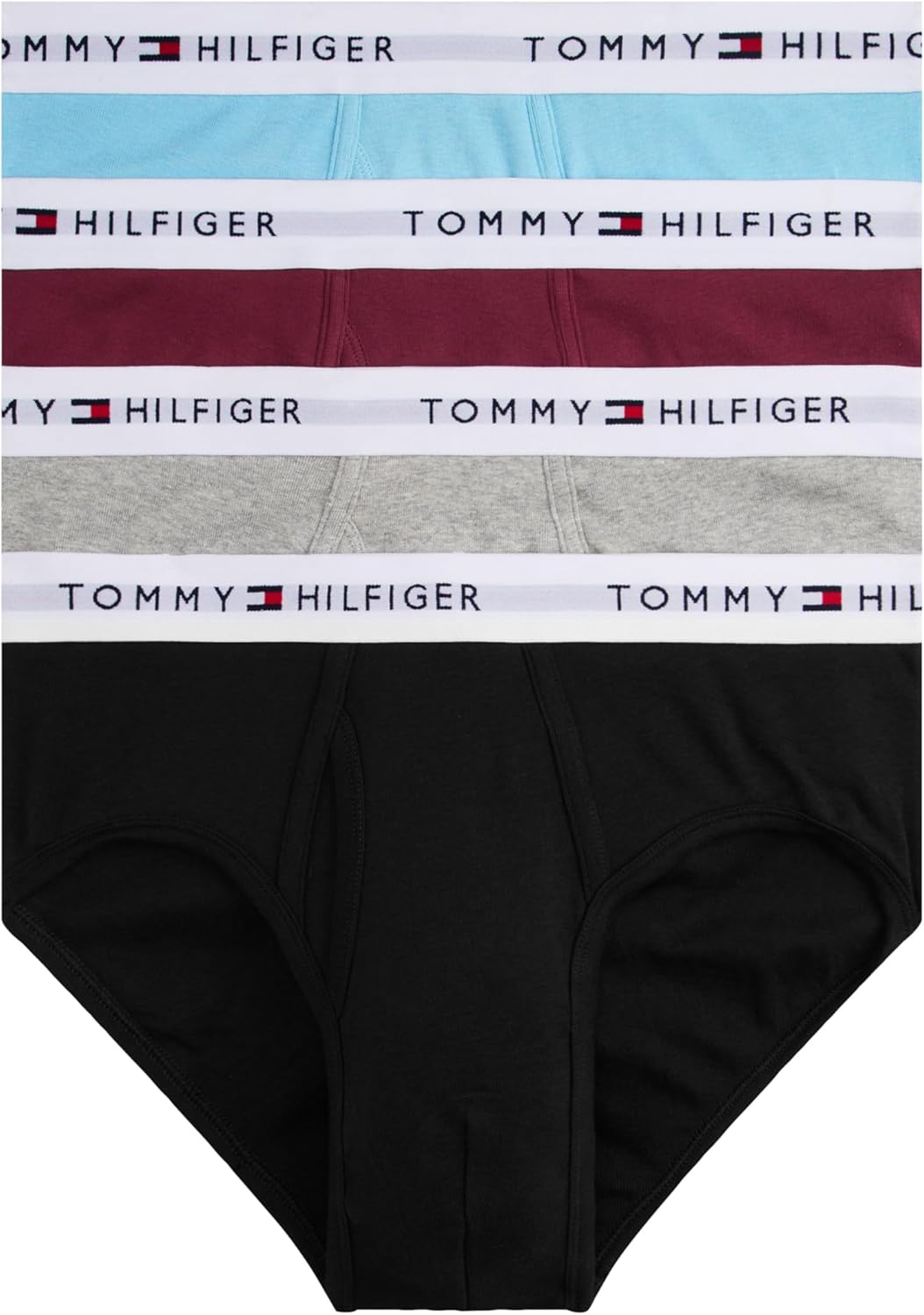 Tommy Hilfiger Men's Cotton Classic Briefs - 4-Pack Comfort