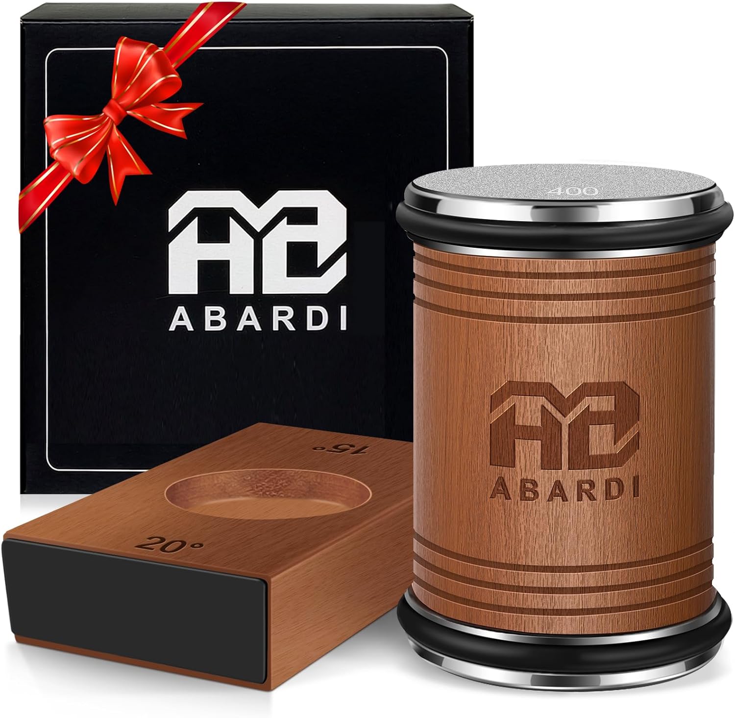 Abardi Rolling Knife Sharpener for Effortless Kitchen Precision