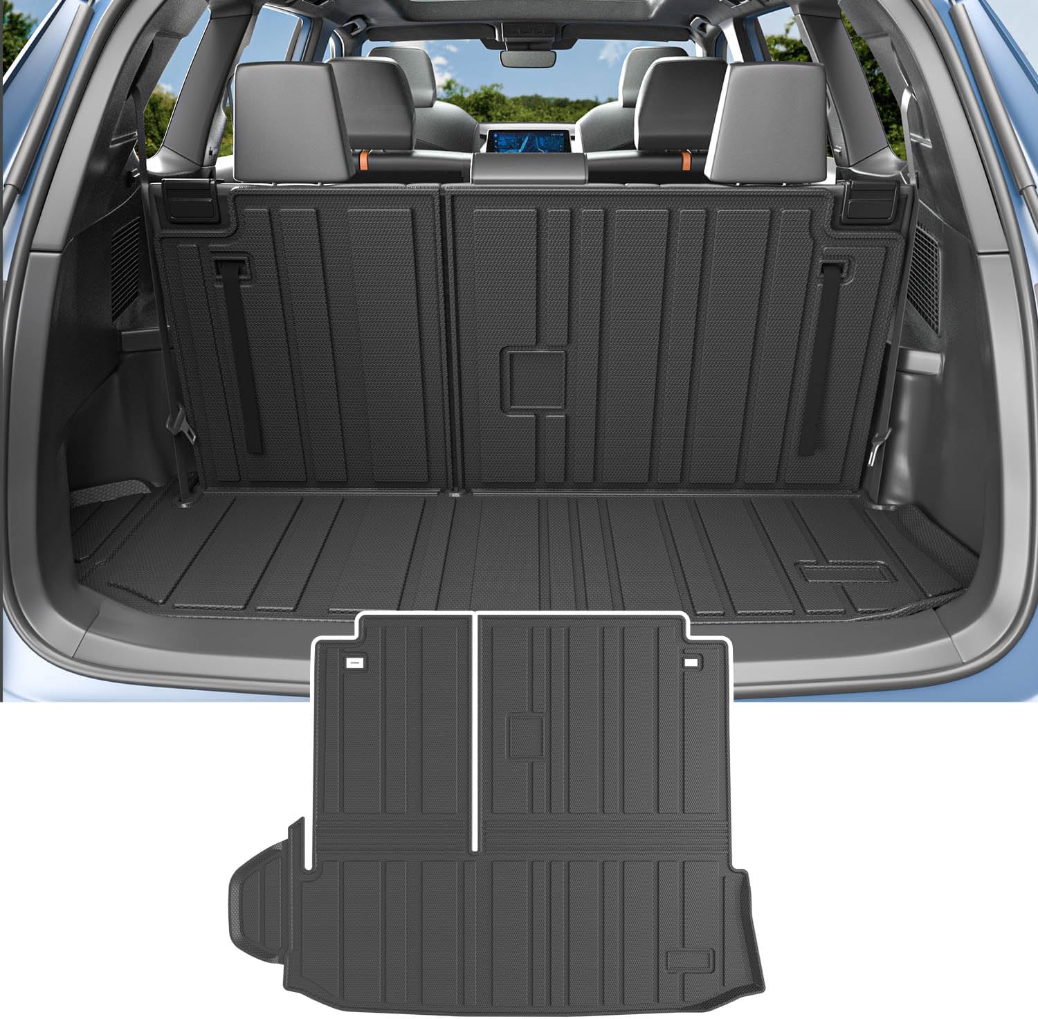 Xipoo Cargo Liner for 2020-2025 Toyota Highlander - Perfect Fit