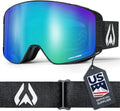 Pipeline Ski Goggles Men Women OTG - Quick Swap Magnetic Lenses