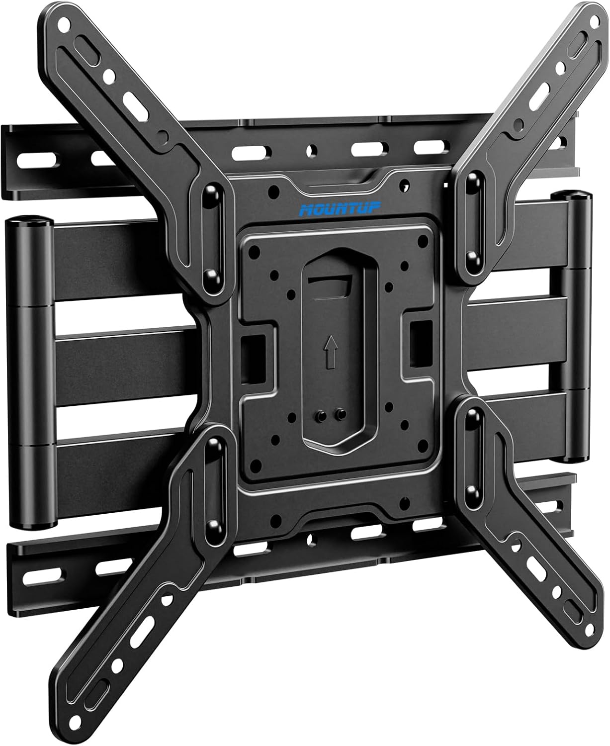 Ultra Slim Full Motion TV Wall Mount, Smooth Swivel & Tilt for 26-60 TVs - Fits 12 16 Studs, MU0062