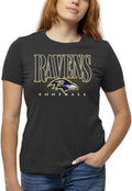 Team Fan Apparel NFL Womens Overtime Blueprint Tag-Less T-Shirt