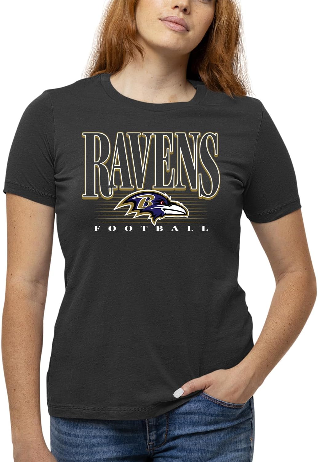 NFL Womens Overtime Blueprint T-Shirt for Team Spirit Fans