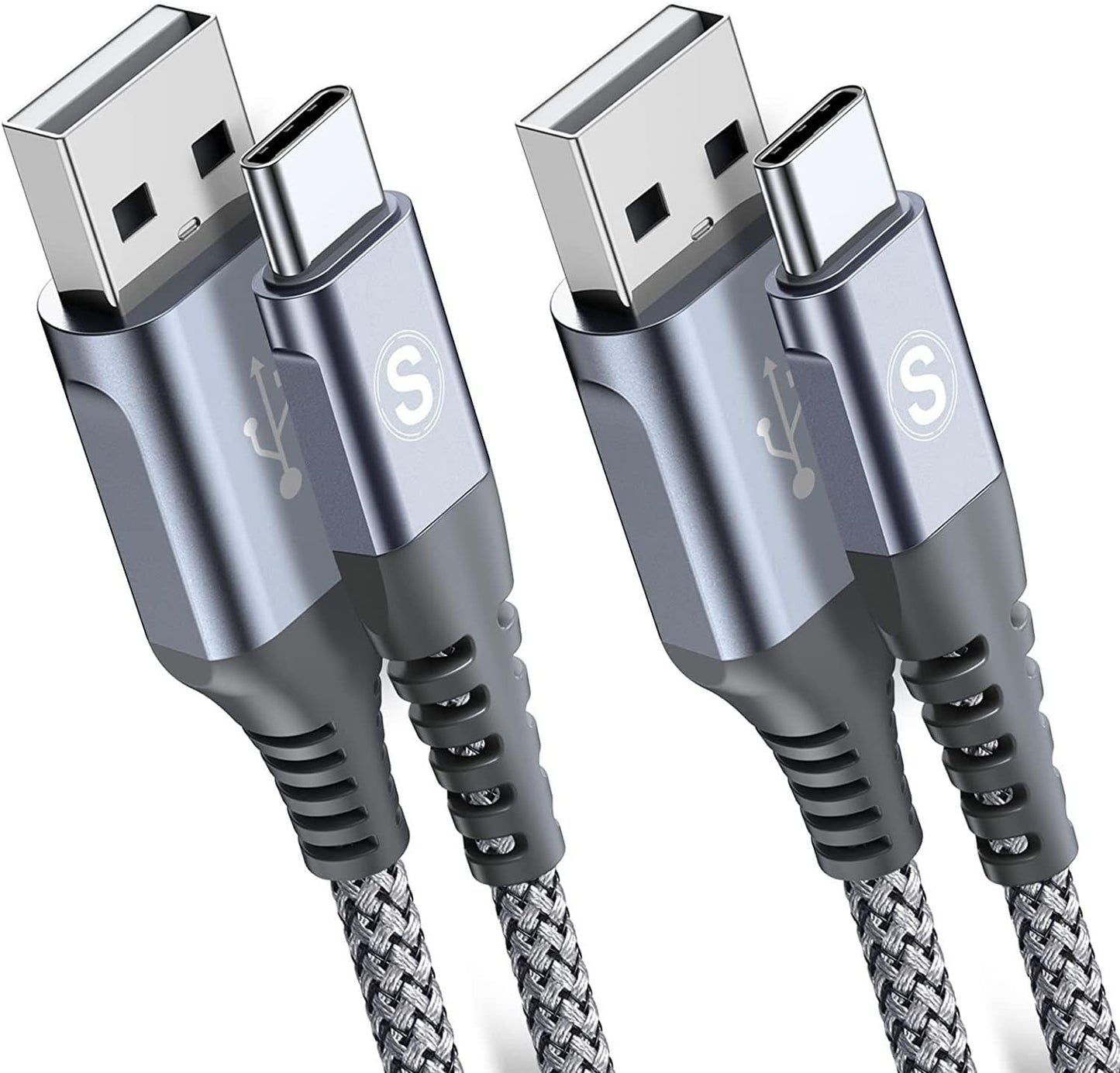 Fast Charge 2-Pack iPhone 16 15 Charger Cables