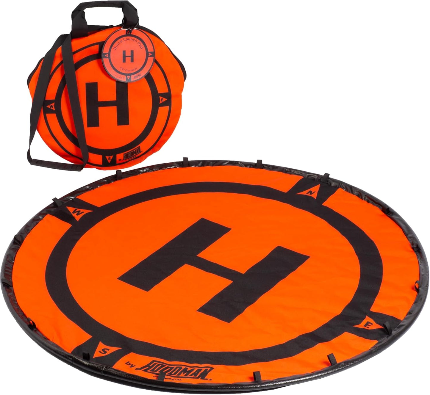 Hoodman 5 Foot Weighted UAV Drone Landing Pad for Inspire Series