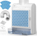 3-in-1 Indoor Dryer Vent Kit for Electric Dryer - Triple Filtration