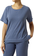 HUE Women's Solid French Terry Lounge Separates - Soft Everyday Lounge