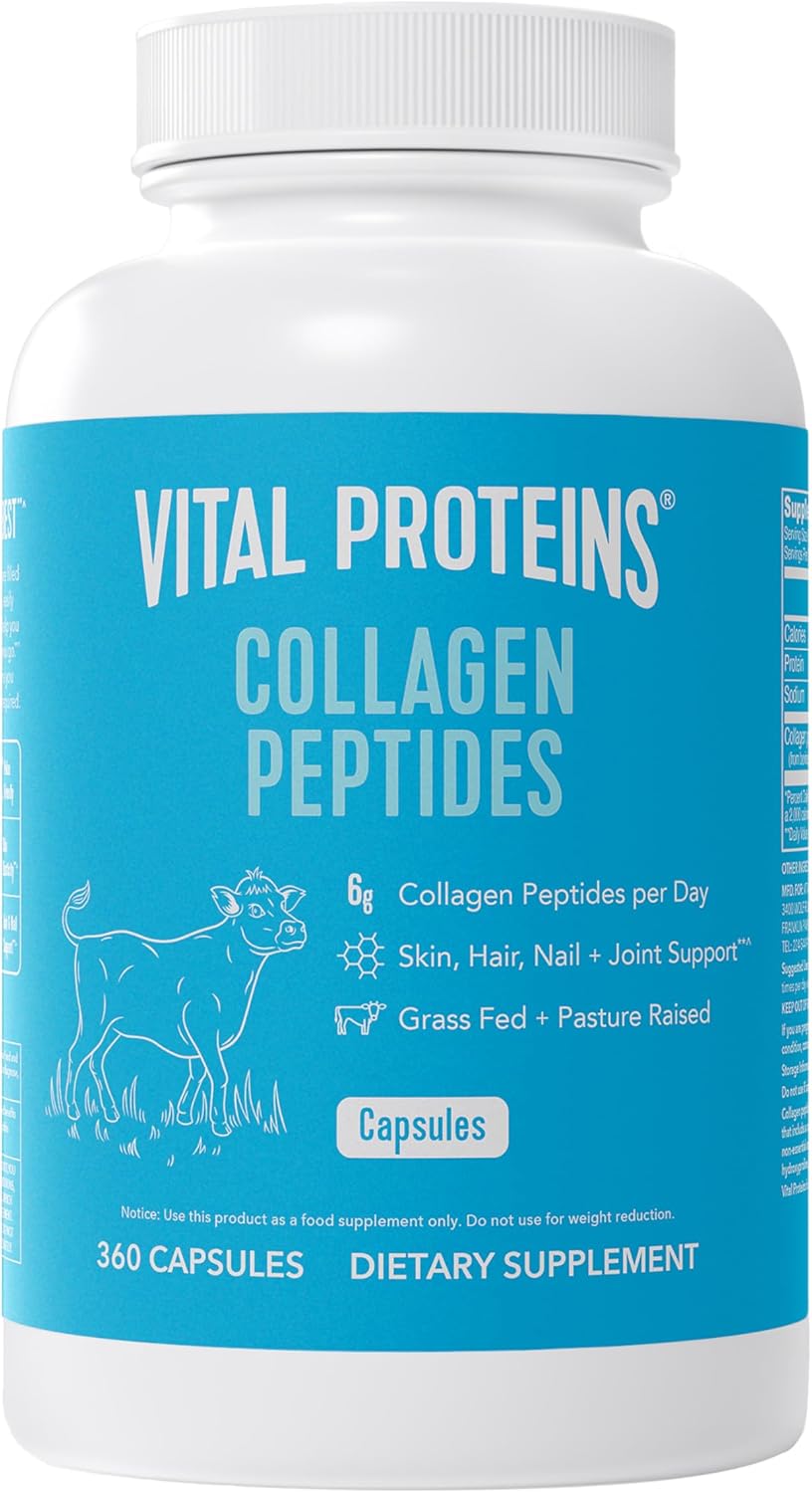 Vital Proteins Collagen Peptides Capsules for Women - 360 Count