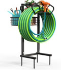 Upgraded Garden Hose Holder with Large Capacity for 160-ft Hoses