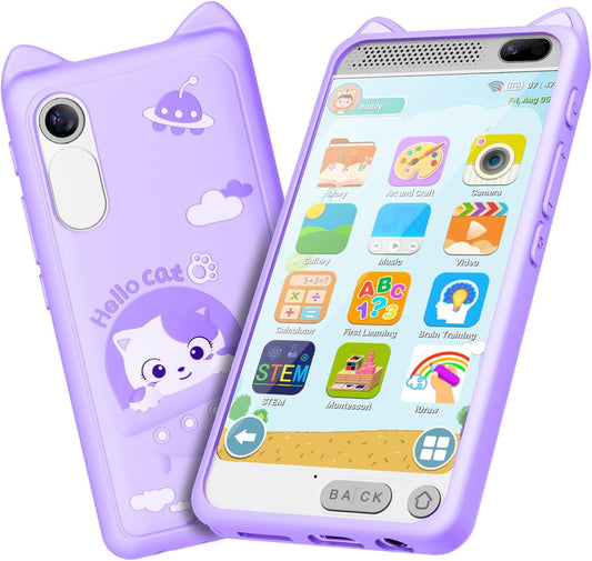 Interactive Learning Kids Toy Smartphone - HD Camera, Music Player, Games