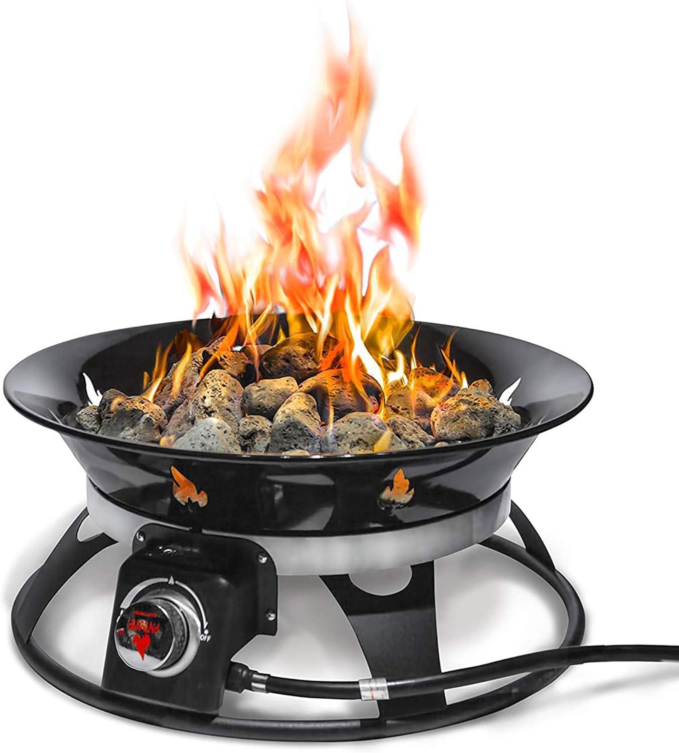 Outland Living Portable Propane Fire Pit for Camping & Patio