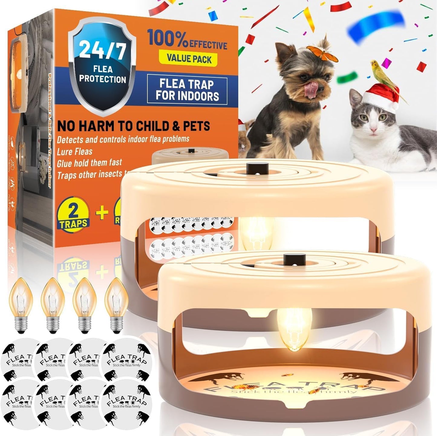 Effective Flea Traps for Indoor Pest Control - Non Toxic Solution