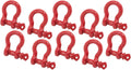 Anchor Shackle 1/2in Forged Carbon Steel 10 Pack - Heavy Duty