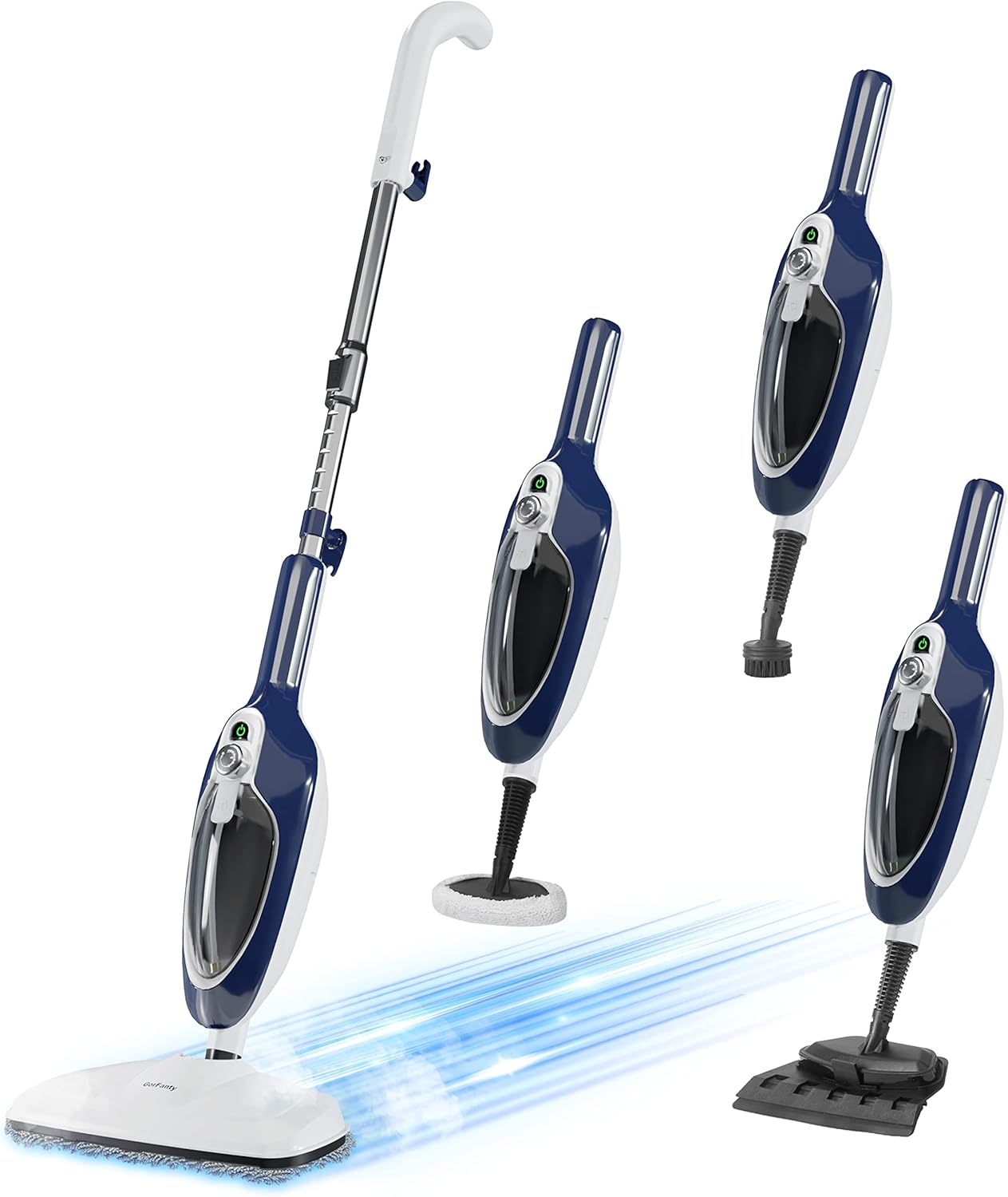 10-in-1 Steam Mop - Ultimate Floor Cleaning Power