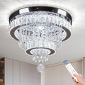 Crystal Chandeliers Modern Crystal Chandelier Flush Mount Ceiling