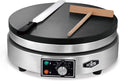 KWS CD-14T Commercial Crepe Maker - 25mm Cast Iron Plate, Non-Stick, 1750W