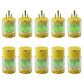 Lighted Plug and Connector Set NEMA 5-15P/5-15R - Visible Power