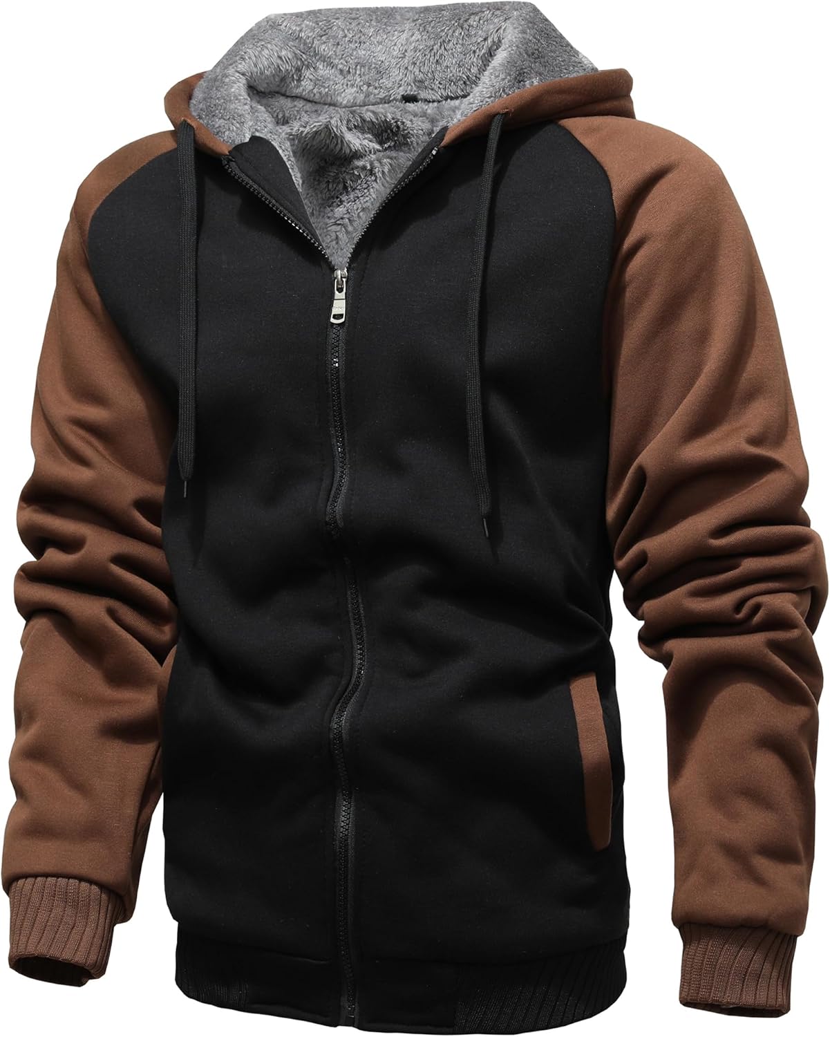 GXAMOY Men's Winter Fleece Hoodies for Heavyweight Warmth
