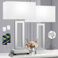 Seealle 22ft Tall Bedroom Lamps for Living Room - Touch Bedside Lamps