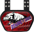 Drip Expression Backplate Football Youth Fit - Lower Back Protection