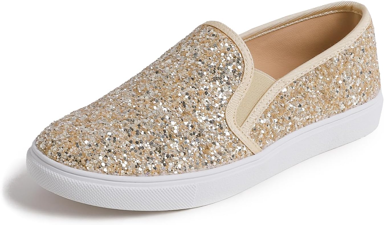 FEVERSOLE Women's Fashion Slip-On Sneakers for Casual Style