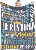 Personalized Blankets with Name - Plush Custom Throw for All Ages