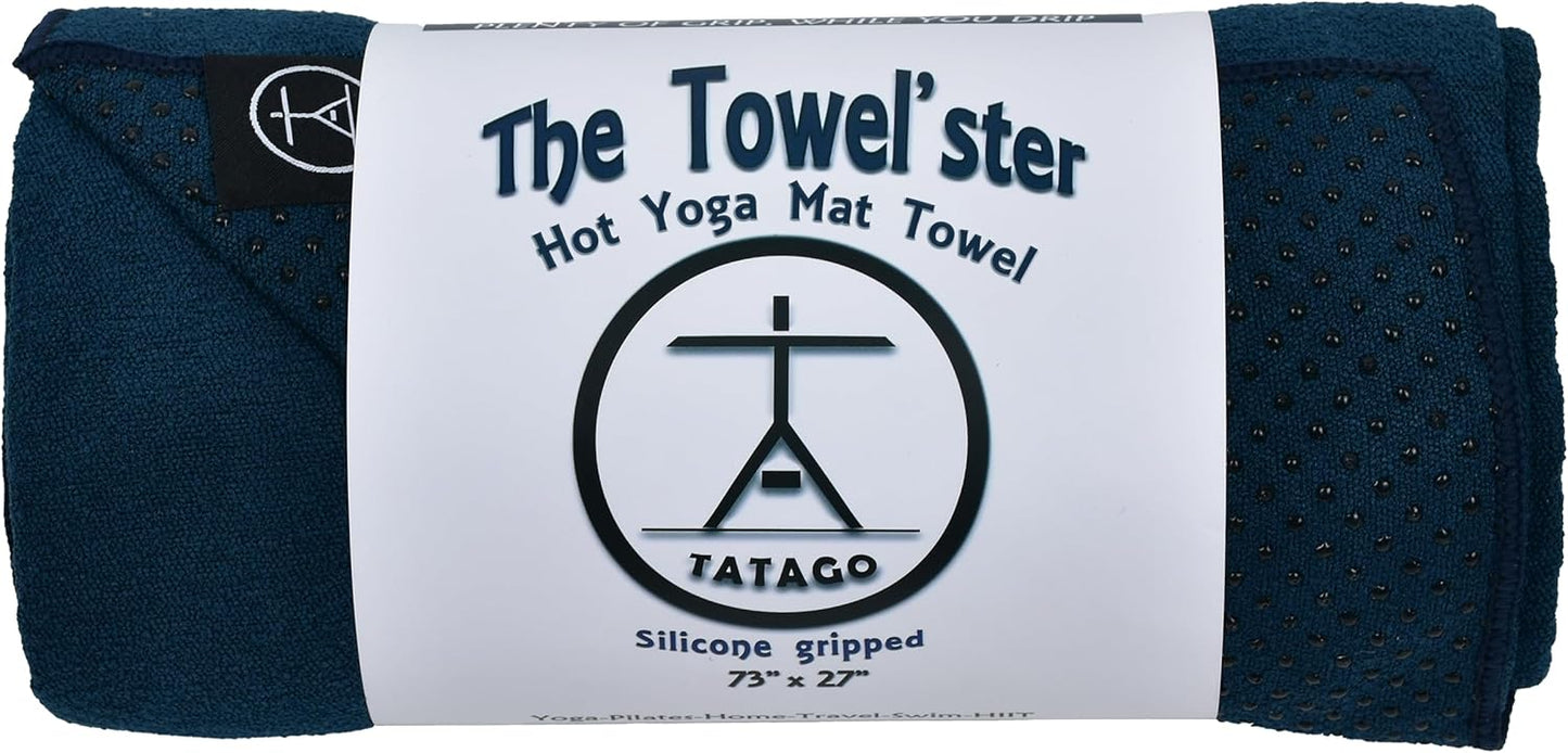 Anti-Slip Hot Yoga Towel - More Grip, Less Slip!