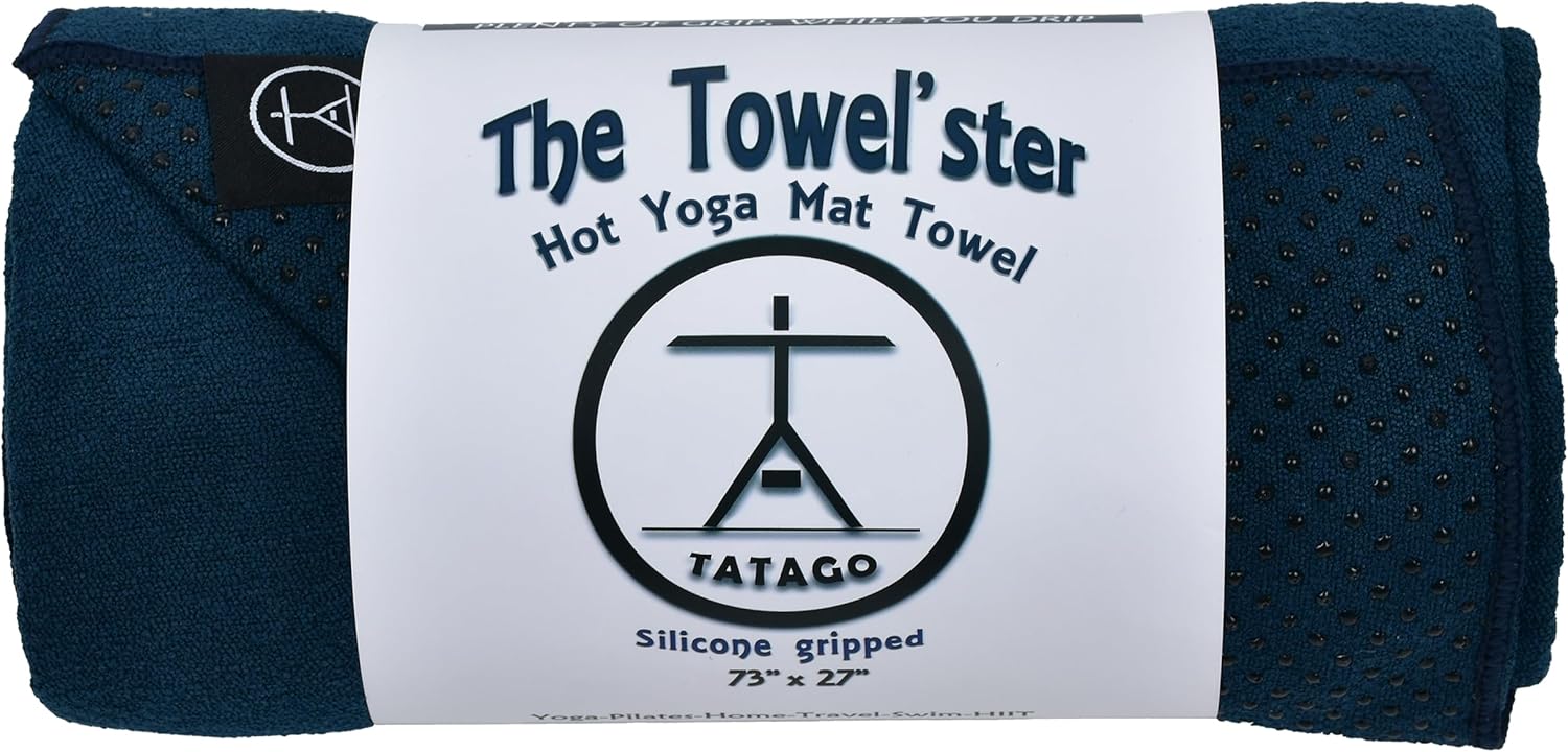 Anti-Slip Hot Yoga Towel - More Grip, Less Slip!