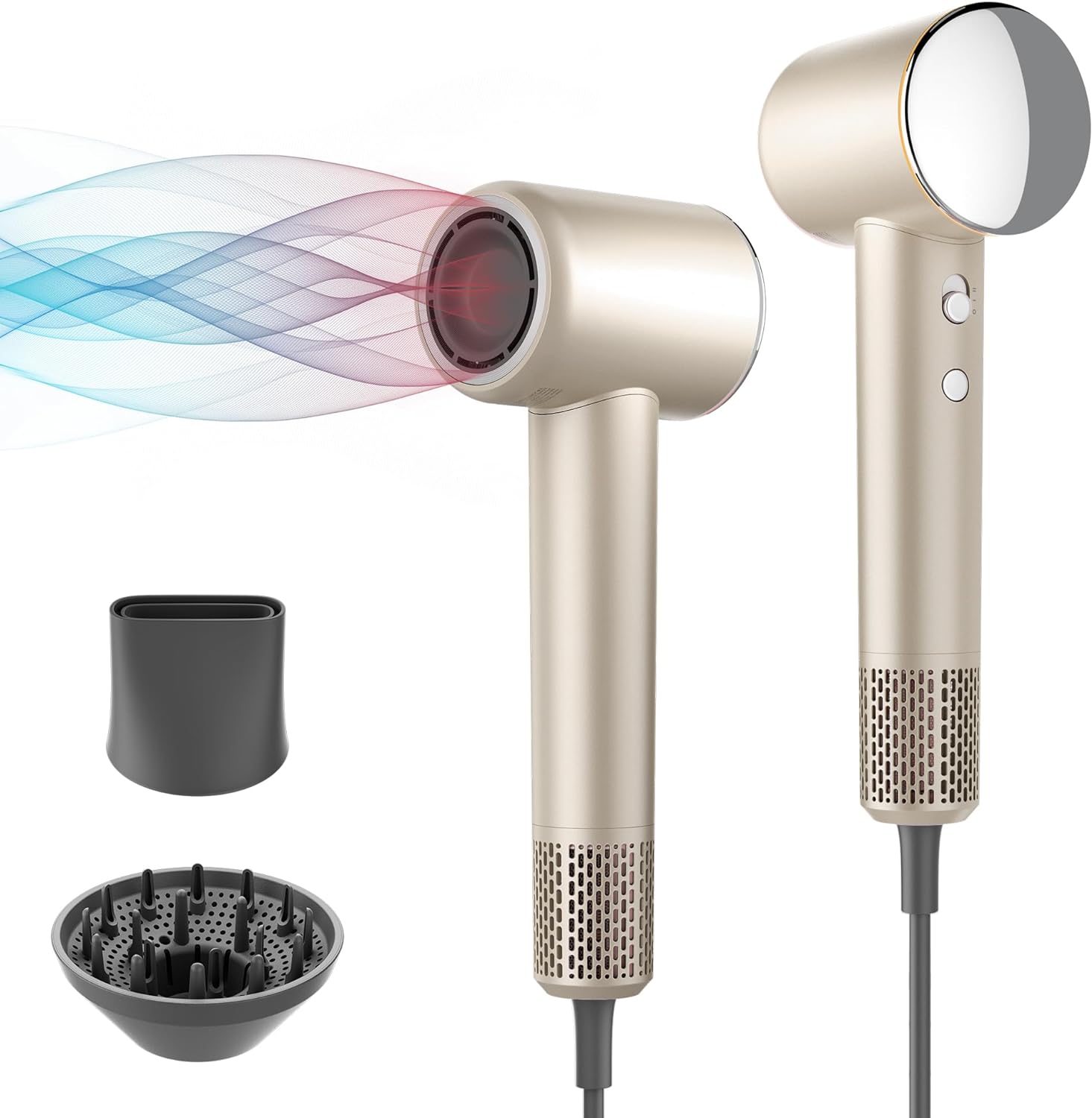 200M Negative Ionic Hair Dryer: High-Speed Salon Power