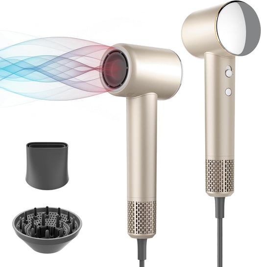 200M Negative Ionic Hair Dryer: High-Speed Salon Power