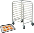 VEVOR 10-Tier Bun Pan Rack for Half & Full Sheet - Durable Mobile Rack