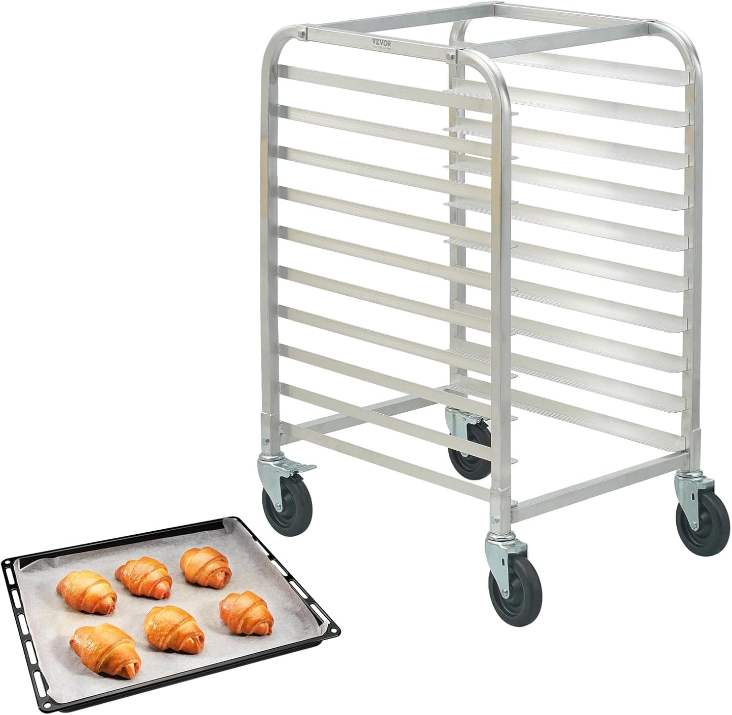 VEVOR 10-Tier Bun Pan Rack for Efficient Bakery Storage