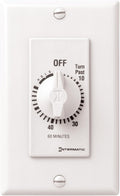 Intermatic FD60MHW 60-Minute Spring-Loaded Wall Timer - Mechanical