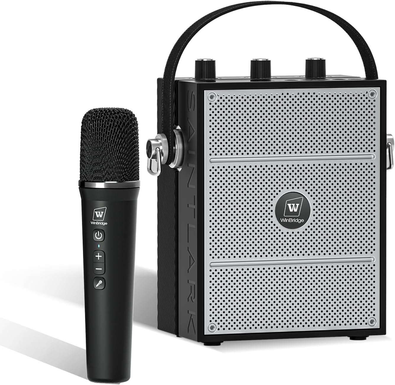 Wireless Voice Amplifier with Handheld Microphone for Events