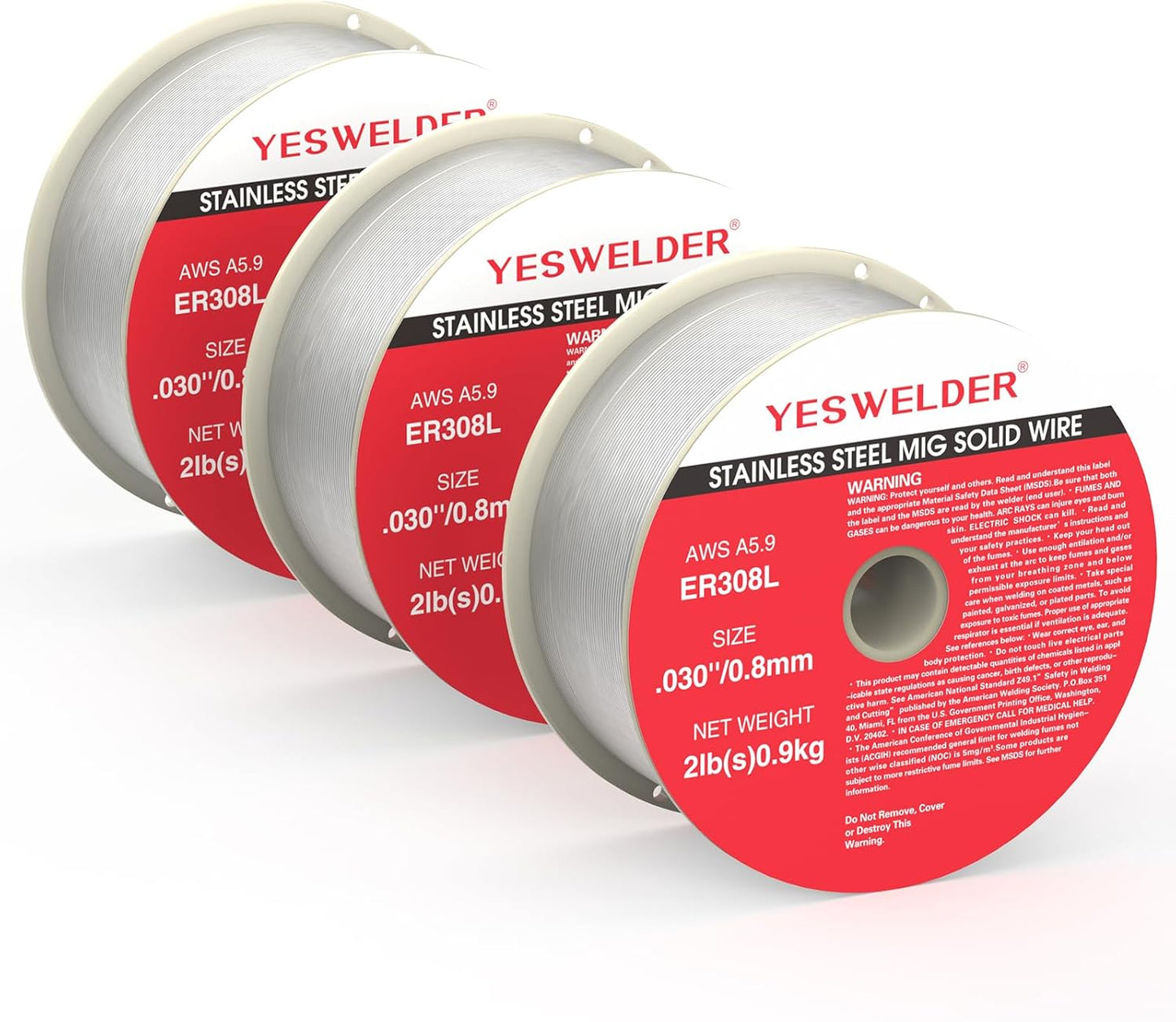 YESWELDER ER308L .030-Diameter Stainless Steel MIG Wire Review