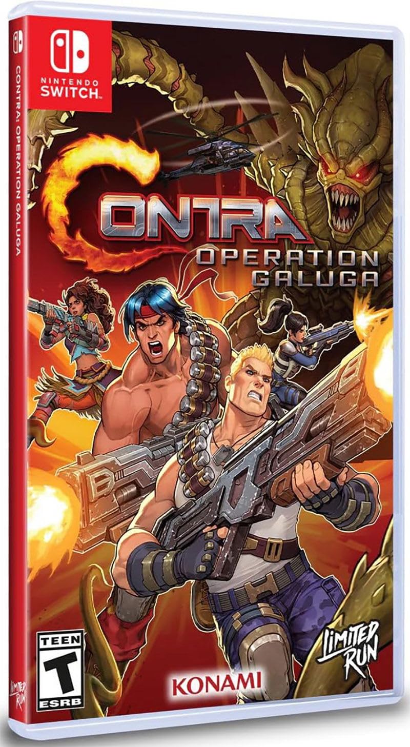 Contra: Operation Galuga - Intense Action for Nintendo Switch