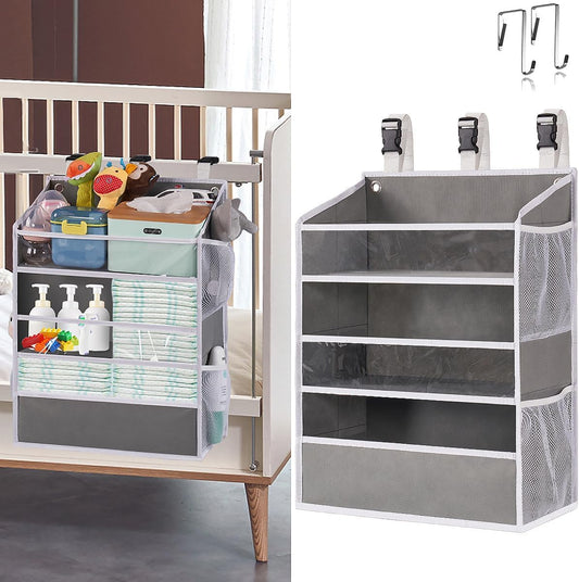 WishJazz XL Diaper Caddy - Ultimate Nursery Organization