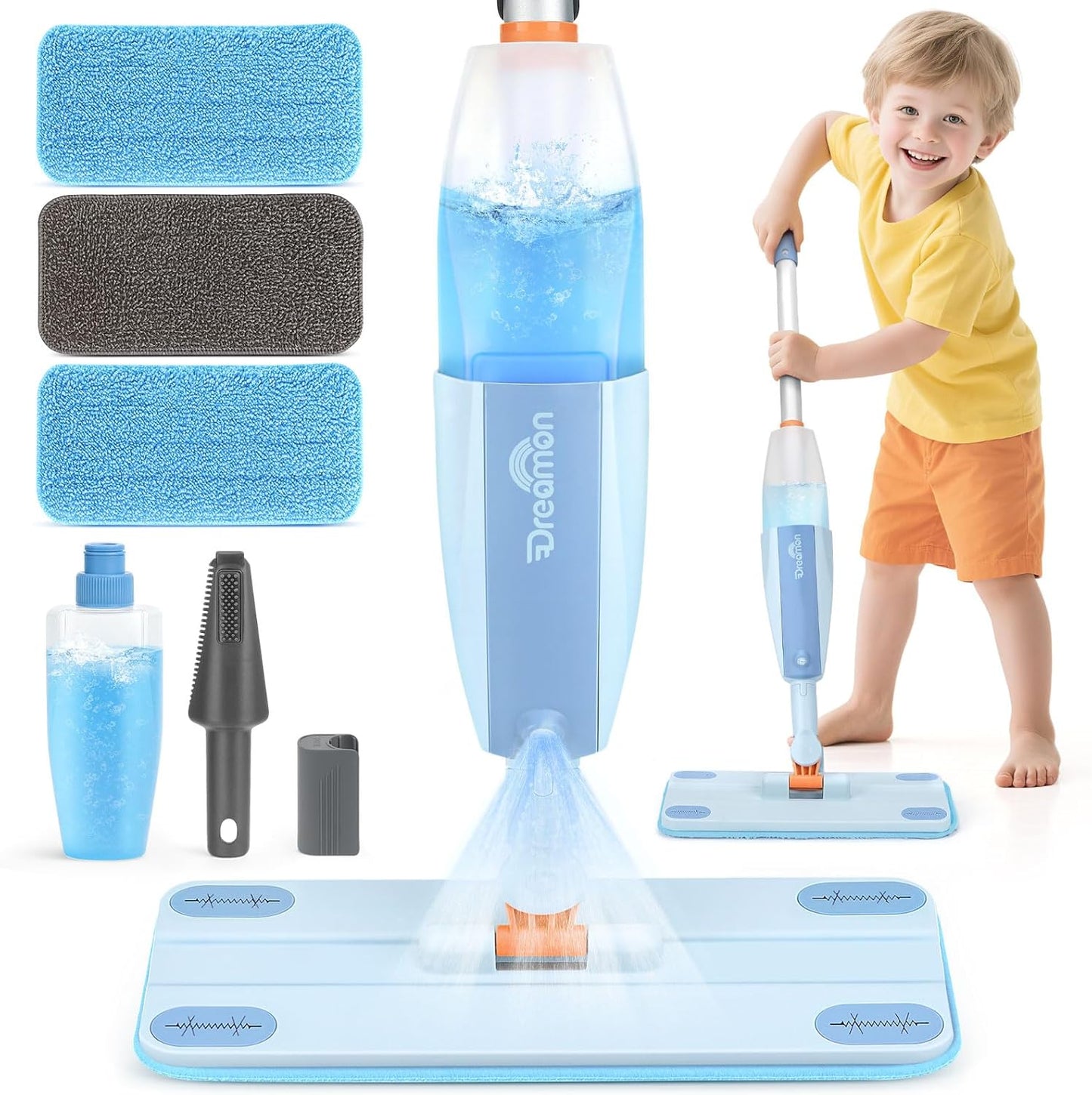 Dreamon Kids Spray Mop - Real Working Toddler Cleaning Set