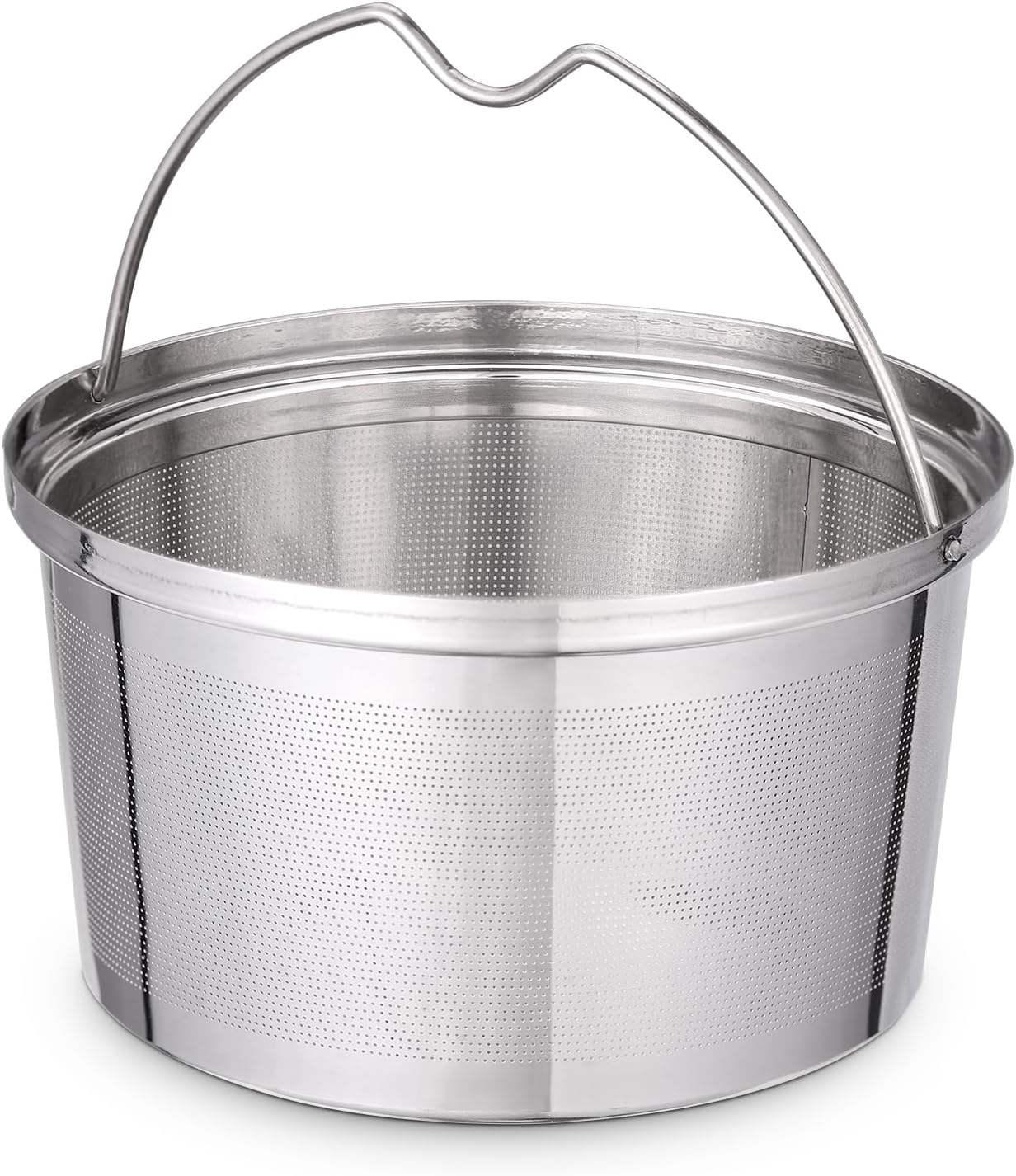 Superior Taste: Stainless Steel Coffee Filter for 4-5 Cup Makers