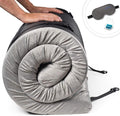 Memory Foam Camping Mattress Pad - Portable 2.75in Roll Up Sleep Mat