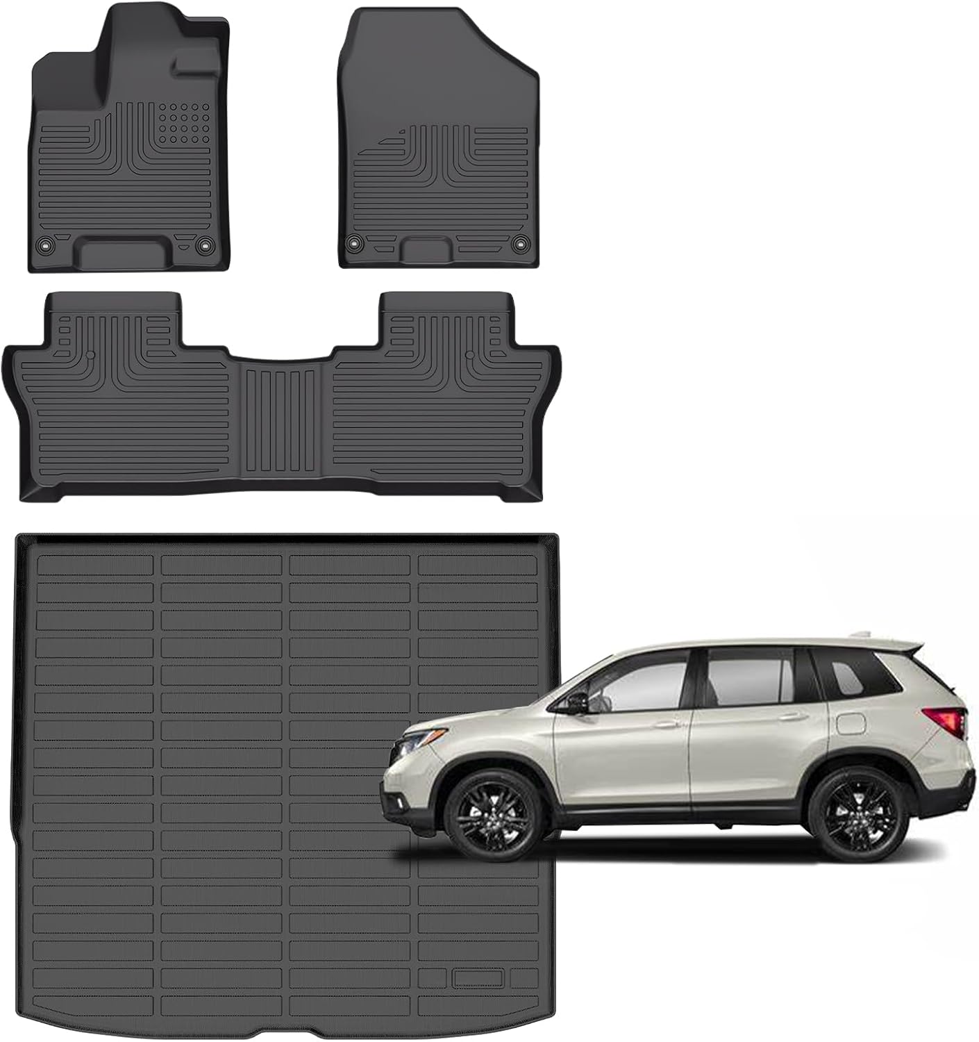 Custom Fit Honda Passport Floor Mats for All Weather Protection