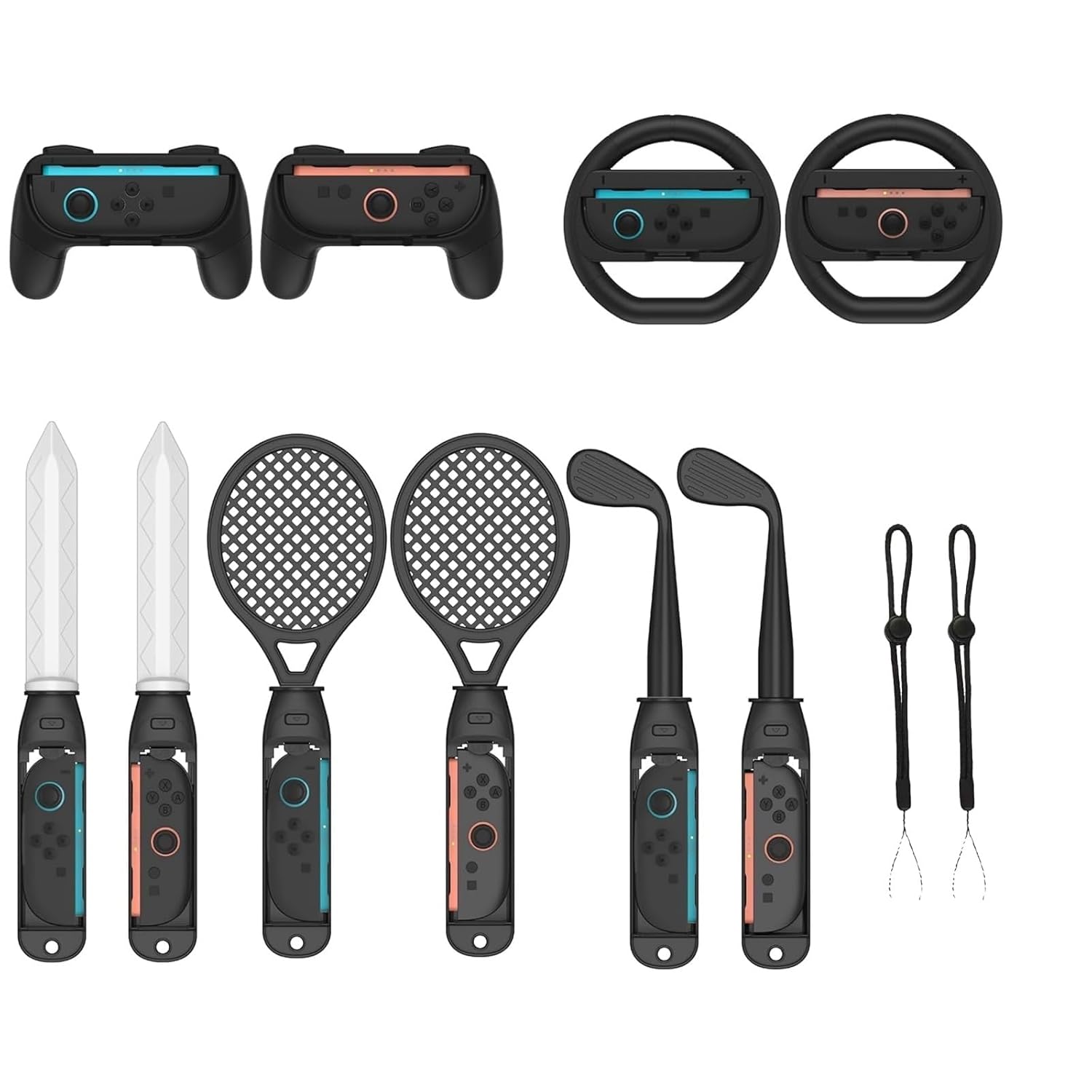 NBCP 18-in-1 Sports Accessories Kit for Nintendo Switch 2 Fun