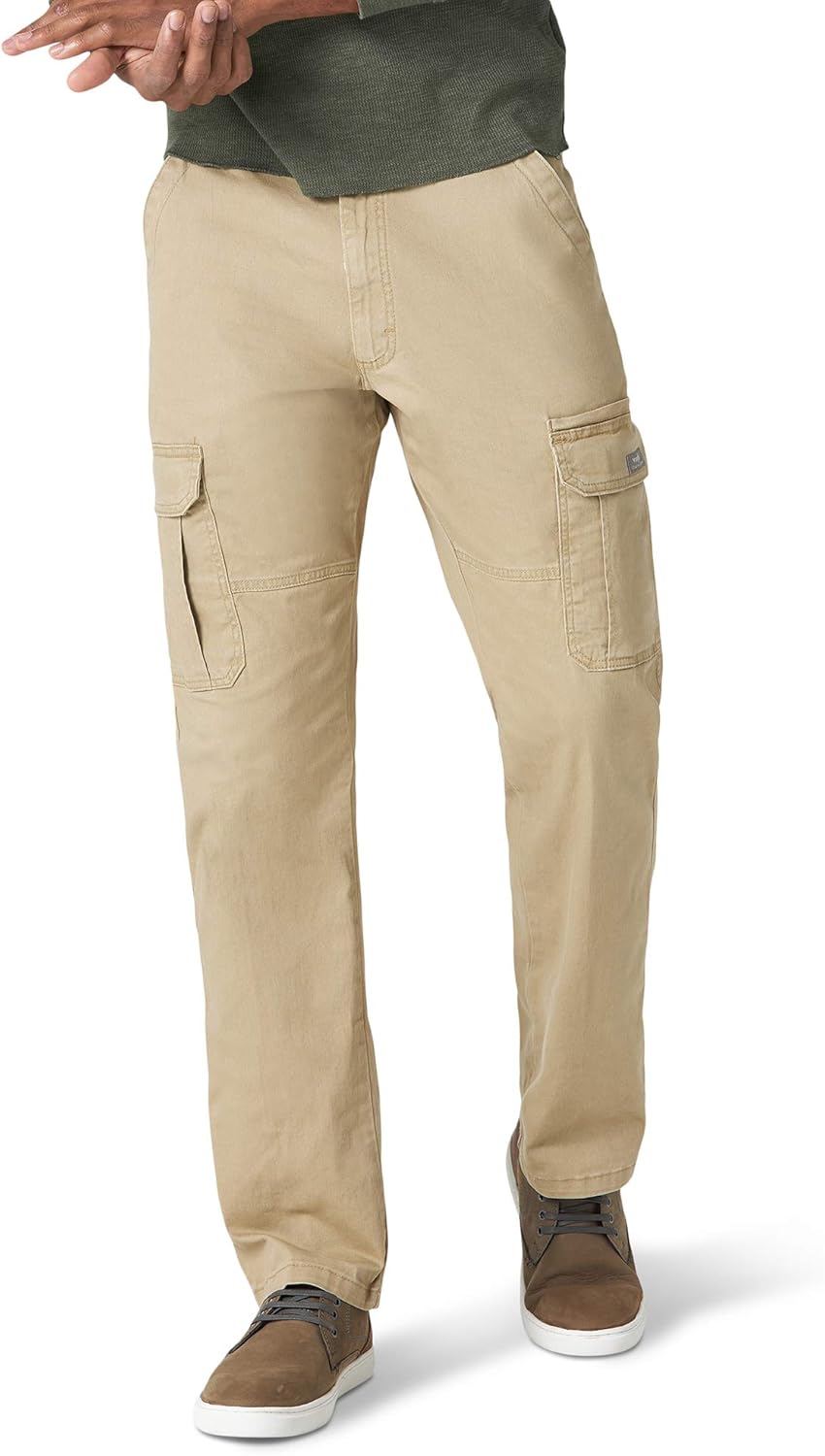 Wrangler Authentics Men's Relaxed Fit Stretch Cargo Pant Review