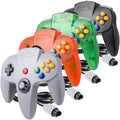 suily 4 Pack Classic 64 Controller - Retro Plug & Play Pack
