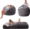 MAXYOYO Giant Bean Bag Chair Bed for Adults - Convertible Sofa
