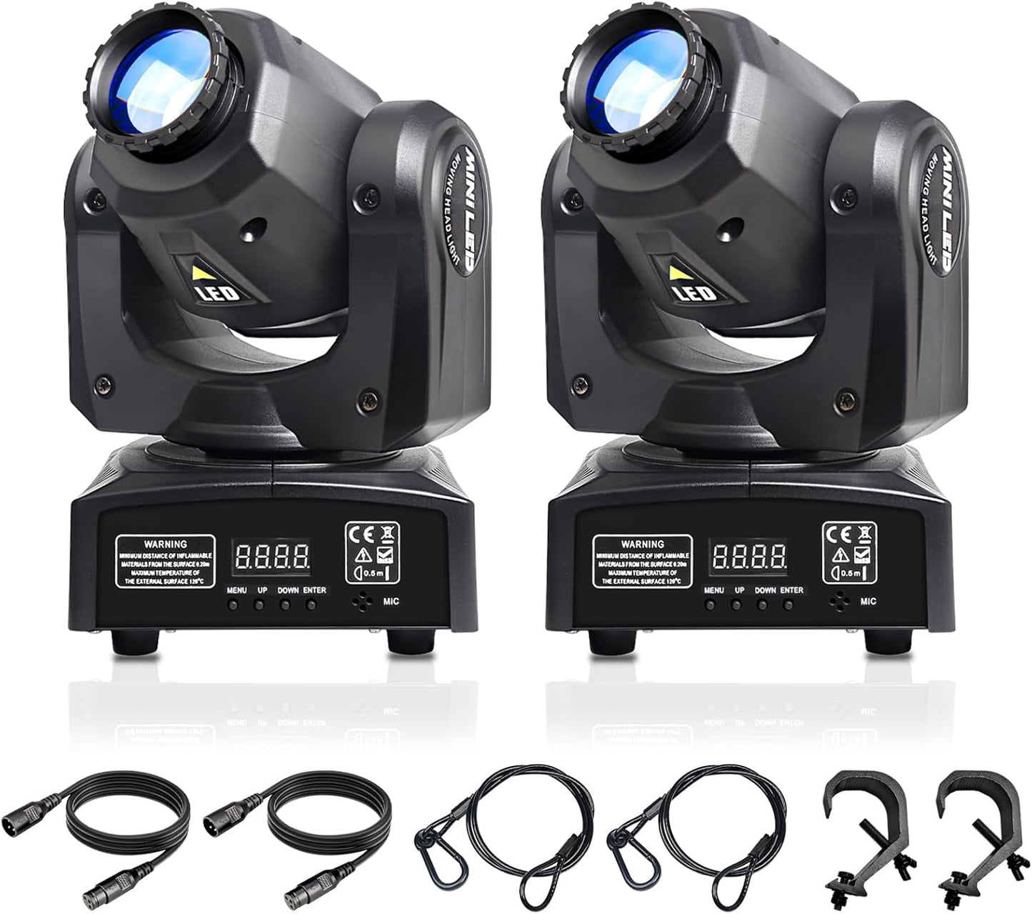 LED Moving Head Light Mini 30W DJ Spotlight for Events