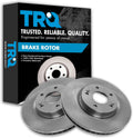 TRQ Front Brake Rotors Set Vented Compatible with Hyundai Santa Fe