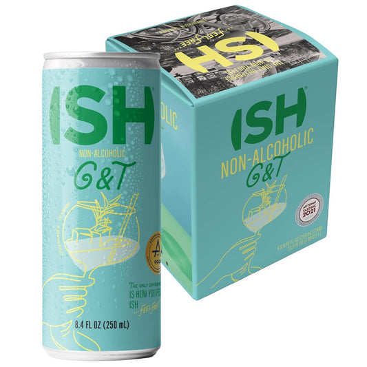 ISH G&T Non-Alcoholic Cocktail 4 Pack