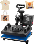 VEVOR Heat Press 12x10in Heat Press Machine - Versatile Sublimation